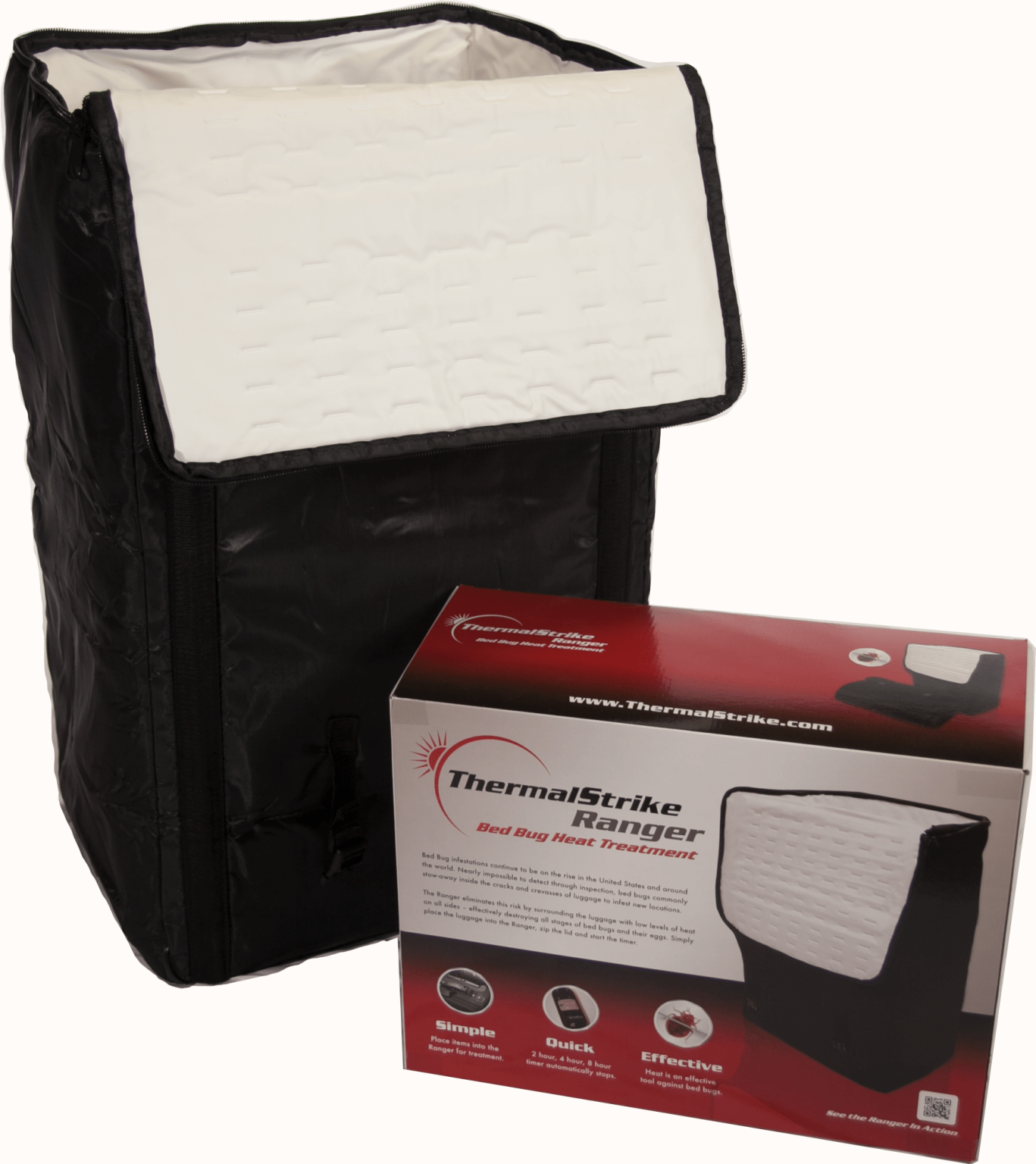 Éradiquer les punaises de lit grâce à un bagage thermique Thermal Strike